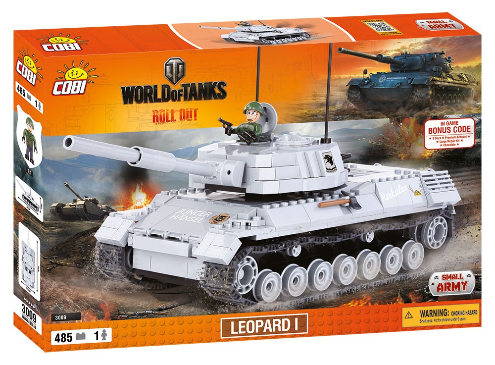 Klocki Armia World Of Tanks Leopard I