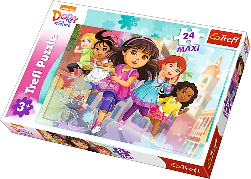 Puzzle 24 elementy Maxi - Dora i przyjaciele