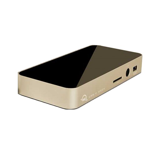 Stacja dokująca - USB-C Dock (11 portów) złoty