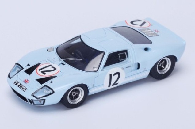 Ford Usa GT40 #12 24h Le Mans 1966