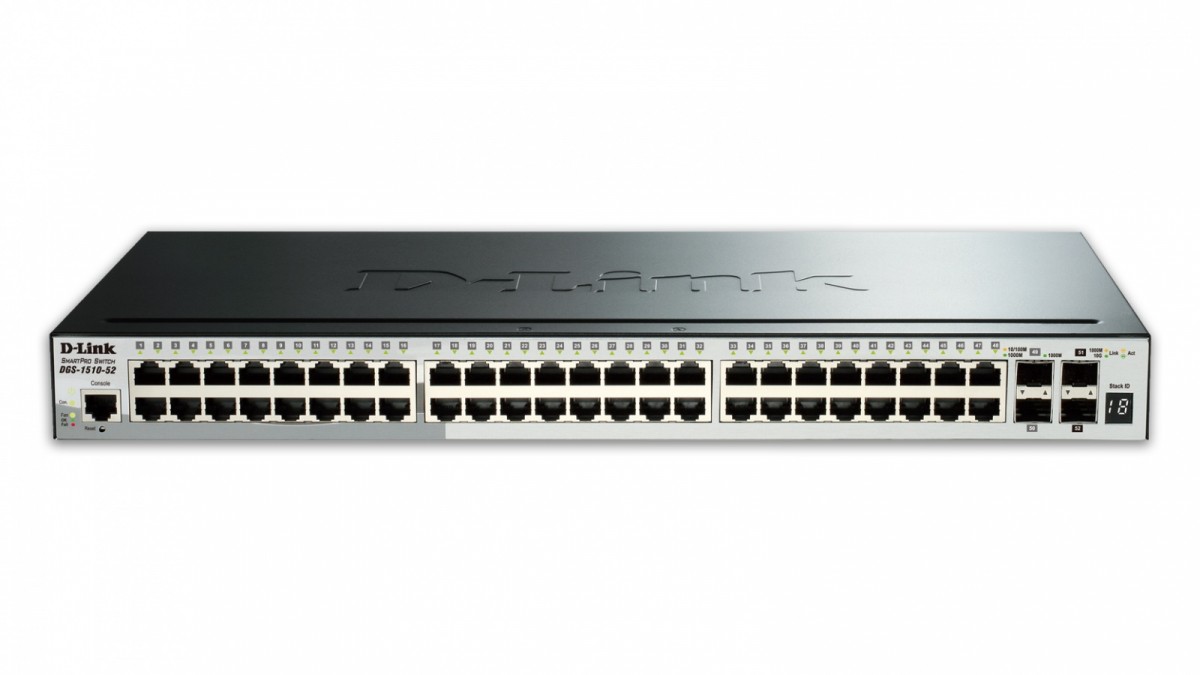 DGS-1510-52X Switch 48xGbit + 4xSFP+