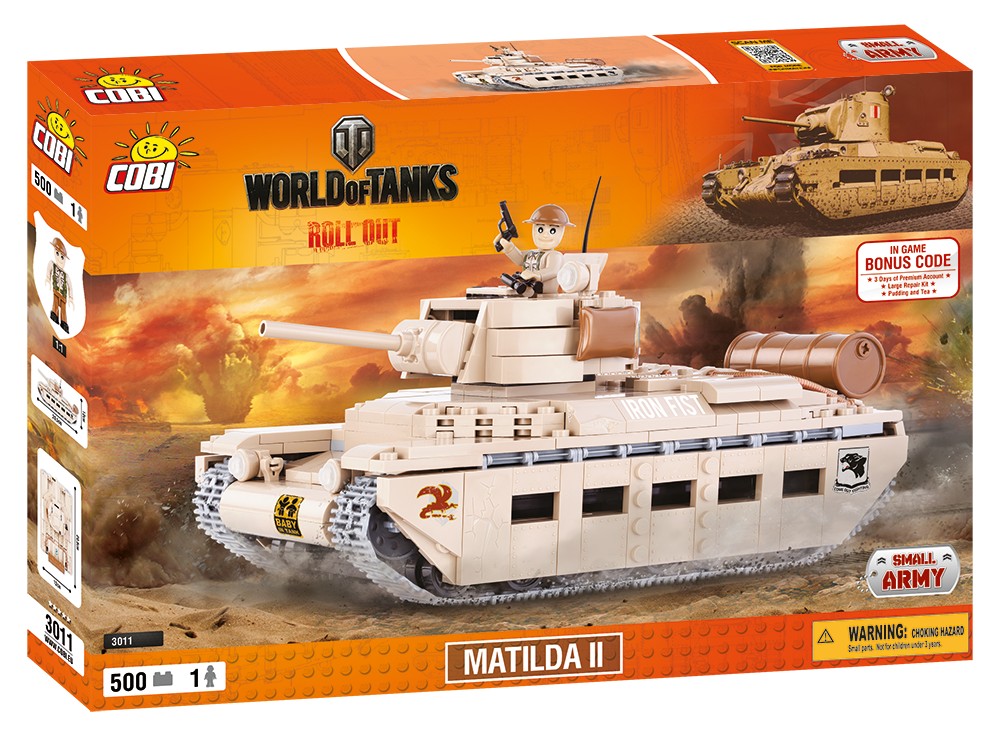 Klocki Armia World Of Tanks Matilda II