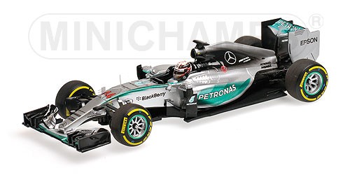 Mercedes AMG Petronas F1 Team W06 Hybrid #44 Lewis Hamilton Winner Belgian GP 2015