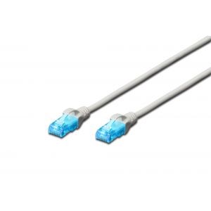 Patch cord F/UTP kat.5e PVC 20m szary 