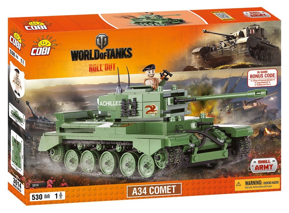 Klocki Armia World Of Tanks A34 Comet