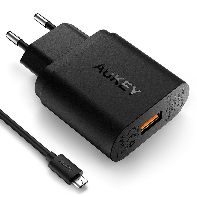 Ultraszybka ładowarka sieciowa 1xUSB Quick Charge 3.0 3A 19.5W PA-T9