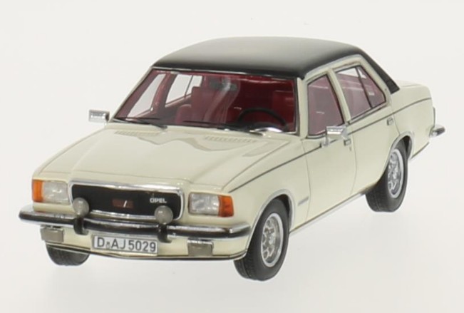 Opel Commodore B 4-door 1973 (white/black)