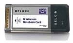 Belkin WiFi N1 karta PCMCIA         F5D8013qs