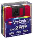 Verbatim HD 3,5" Data Life Color plastik 10-Pack 45215