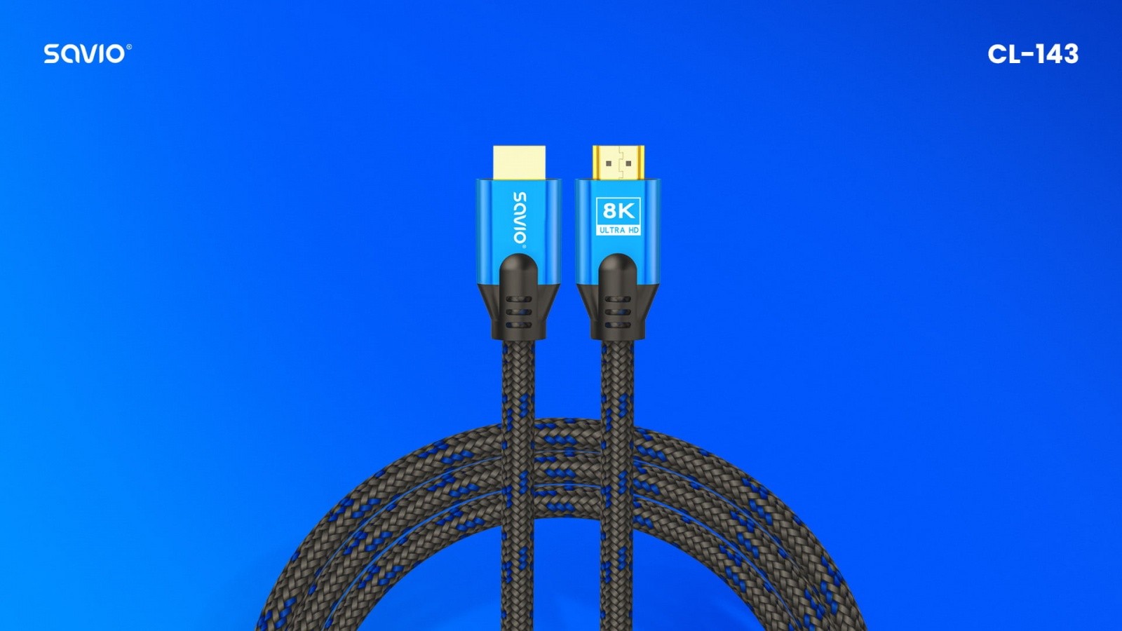 Savio Cable HDMI CL-143 v.2.1 3m