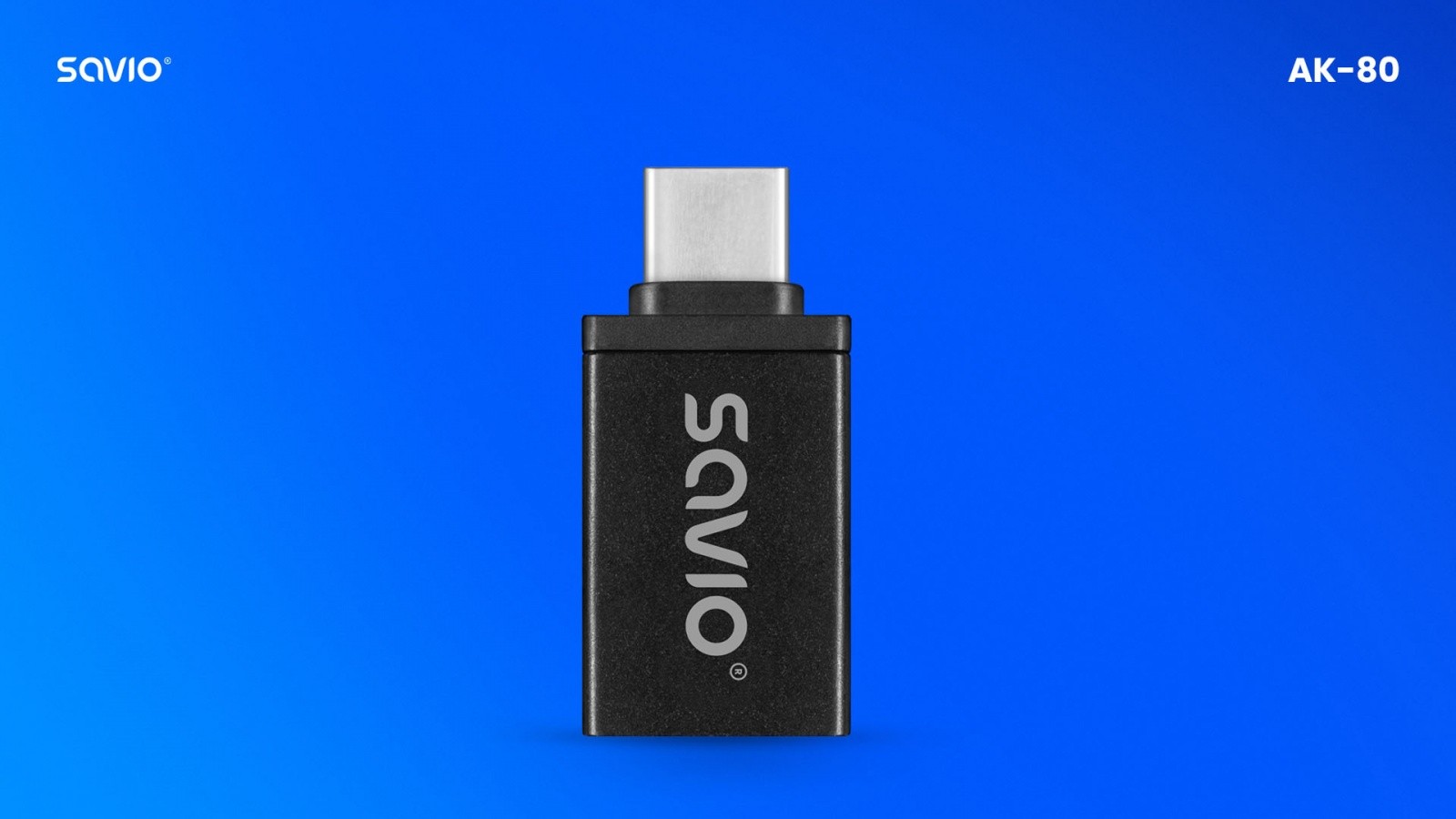 Savio Adapter USB-A USB-C AK80 SAVIO